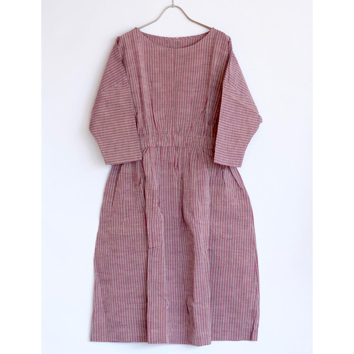 Yamma 会津木綿ｘラインワンピース Axl Op Bico