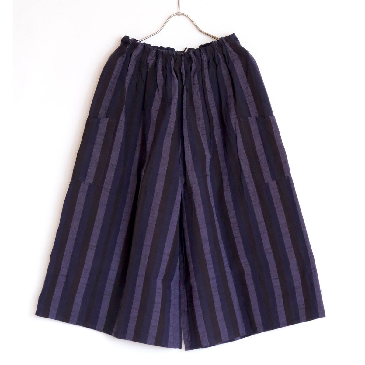 海外最新 ヤンマ産業 会津木綿 Acr Pt L Ow ロング丈 オフホワイト キュロットパンツ ボトムス パンツ Knowledge21 Com