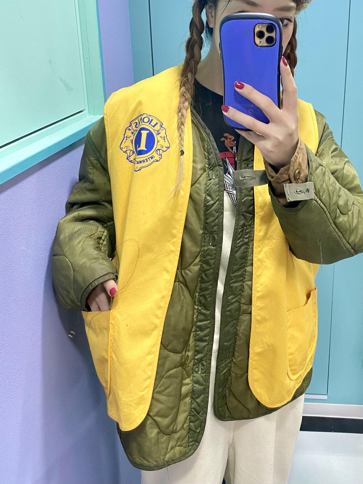 1950年代ヴィンテージ ライオンズクラブ OREGONベスト赤希少品 1950年代ヴィンテージ ライオンズクラブ OREGONベスト赤希少品