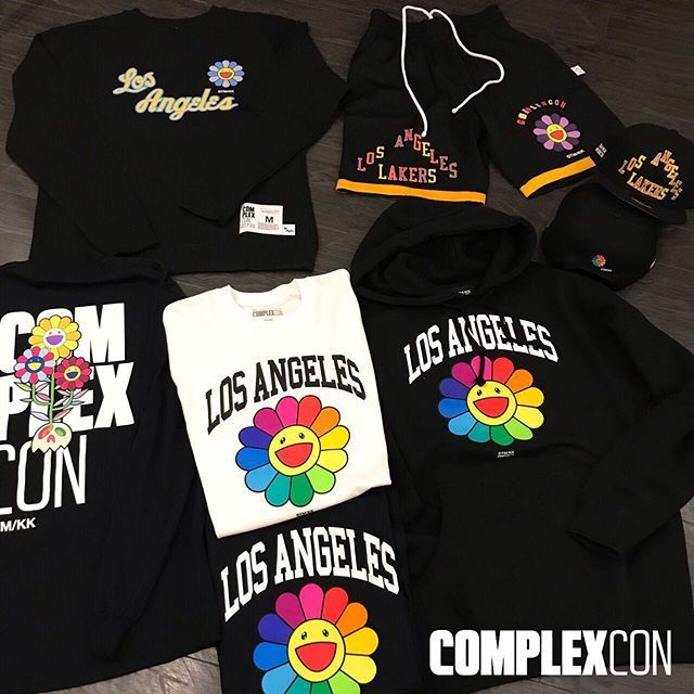 Complexcon限定/村上隆 KAIKAI KIKI Tshirts タイダイ
