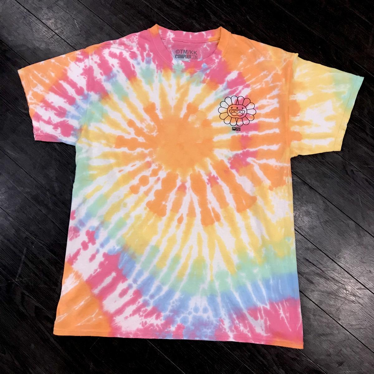 Complexcon限定/村上隆 KAIKAI KIKI Tshirts タイダイ