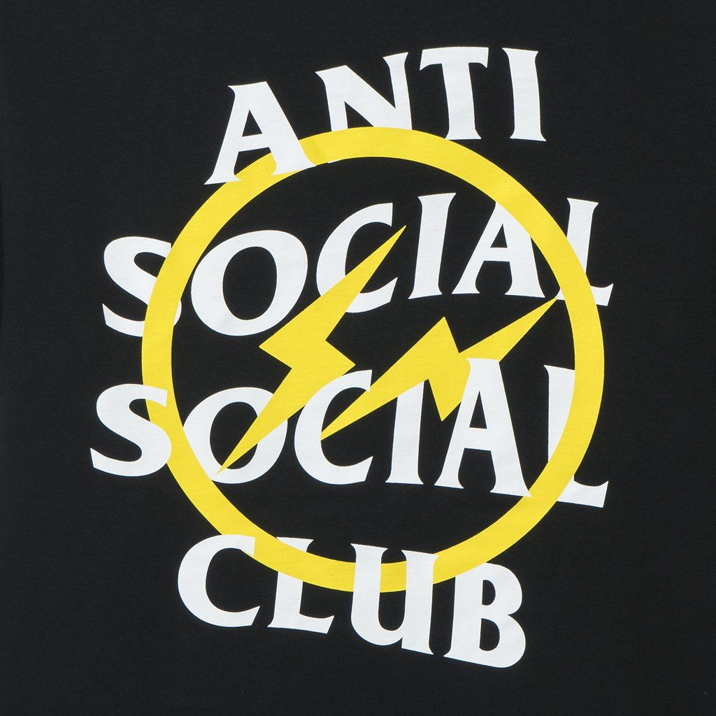Anti Social Social Club× Fragment Design /Hoodie YELLOW Anti Social Social Club× Fragment Design /Hoodie YELLOW