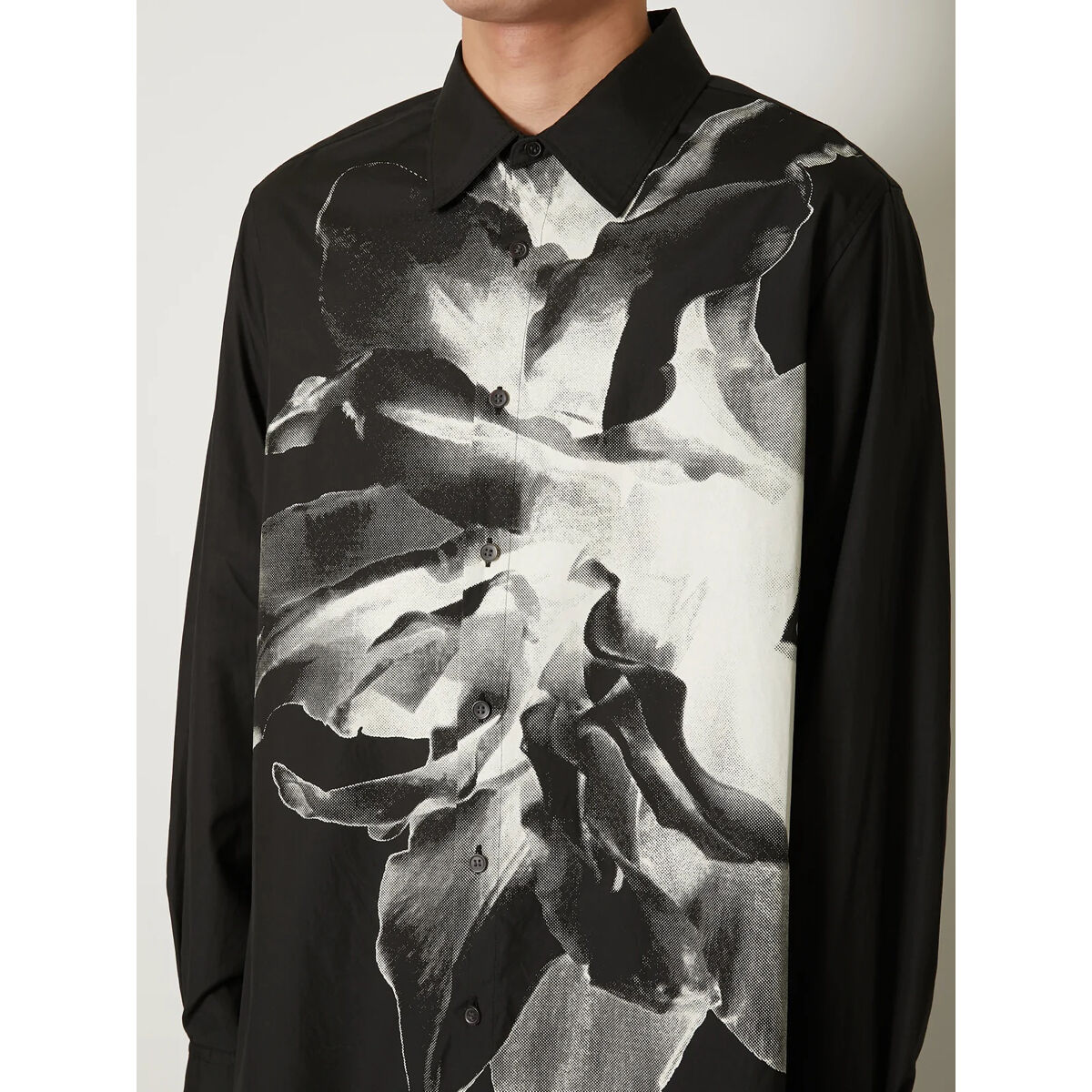 フラワーオブライフ TAAKK long shirts ロング フラワー シャツ 22SS