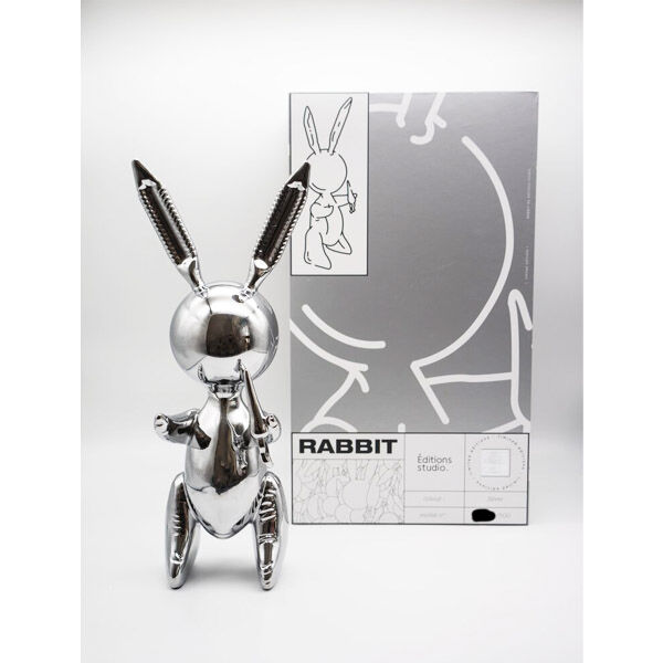 ジェフ クーンズ レッドラビット バルーン red rabbit