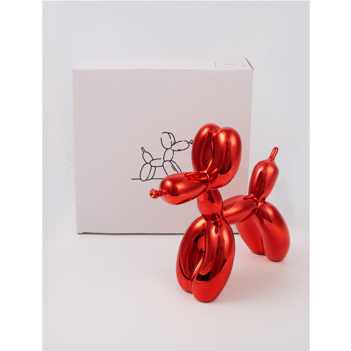 ジェフクーンズ　バルーン　ドッグ　オブジェ　新品【未使用に近い　オレンジ ジェフクーンズ バルーン ドッグ オブジェ 新品【未使用に近い