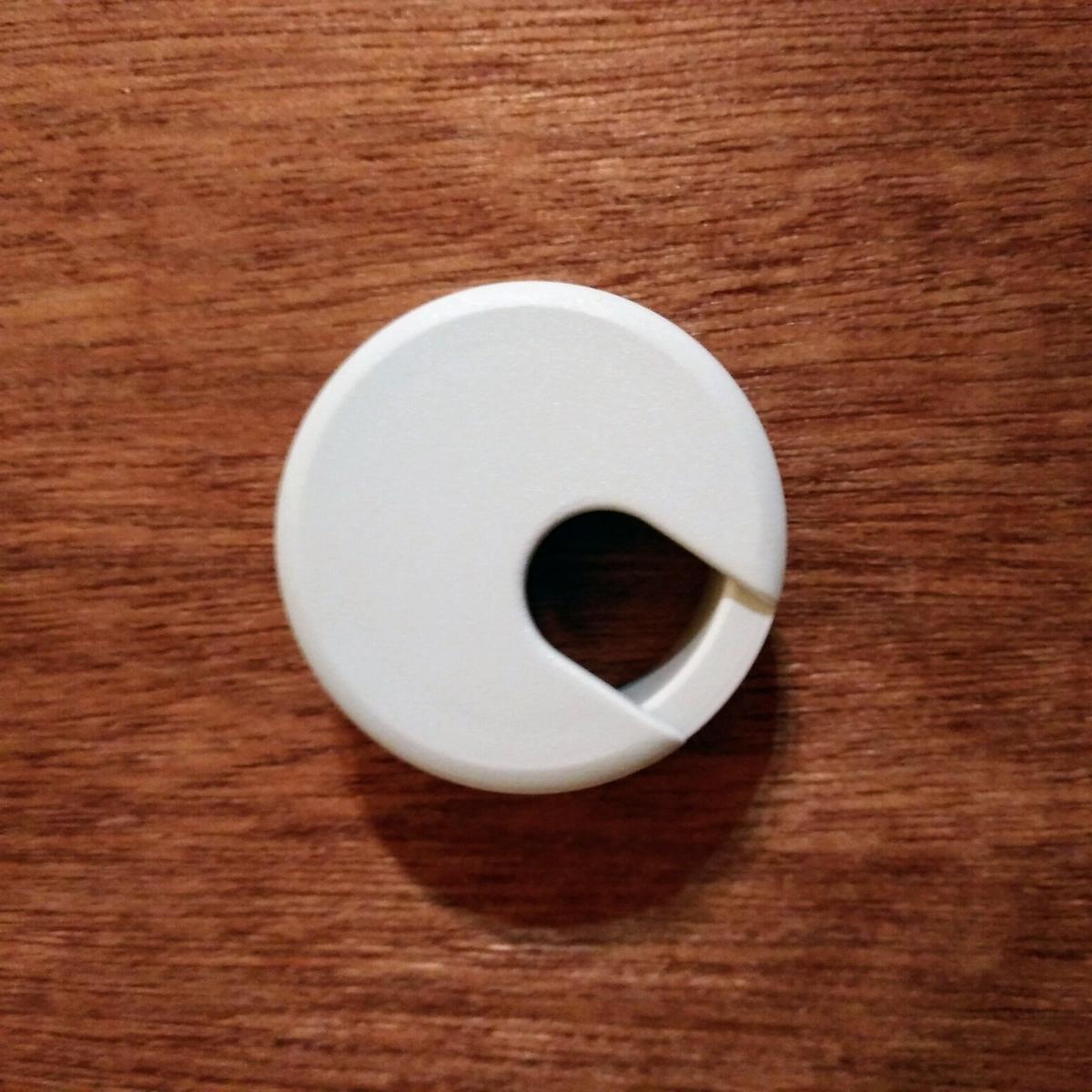 配線孔キャップ ホワイト 51mm Bis Ket Diy Shop