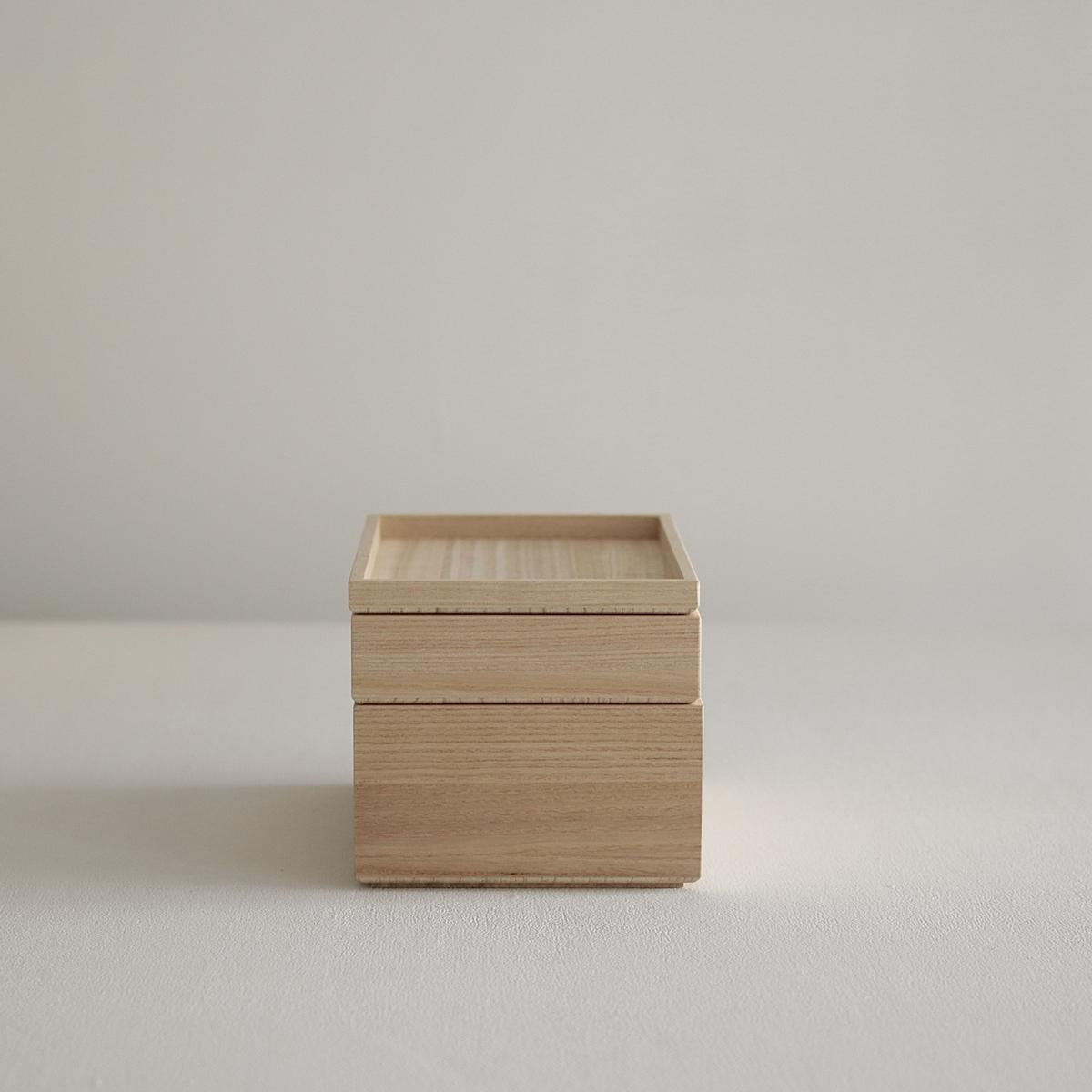 山の形/ 桐のトレイ（S 深） archipelago