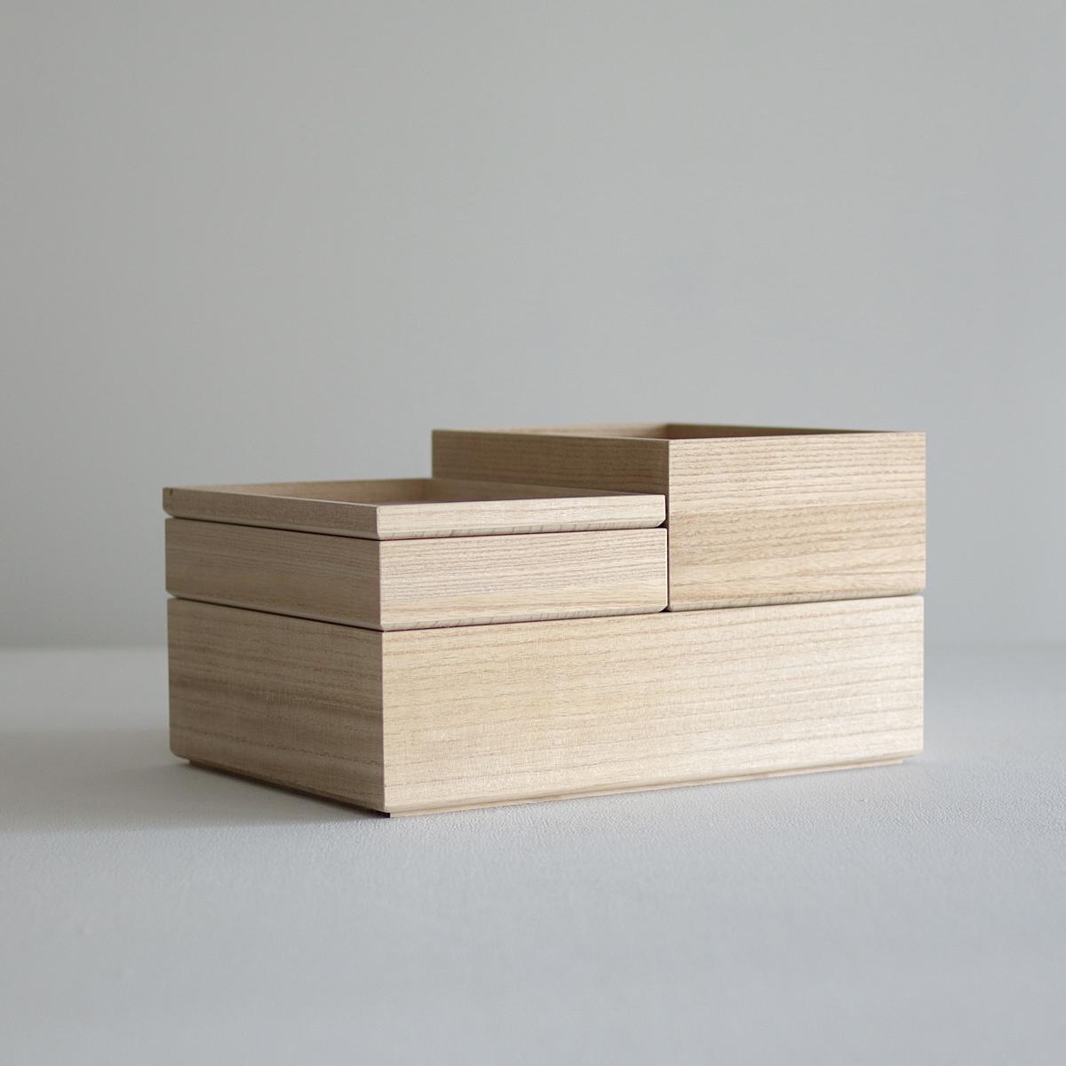 山の形/ 桐のトレイ（S 深） archipelago