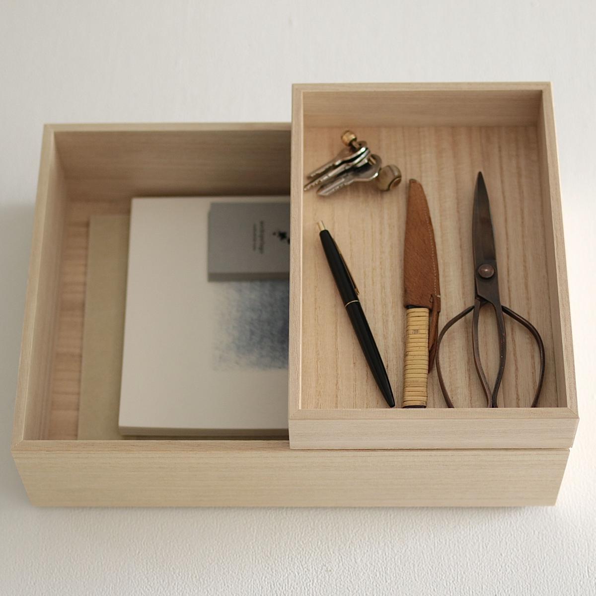 山の形/ 桐のトレイ（M 中） archipelago