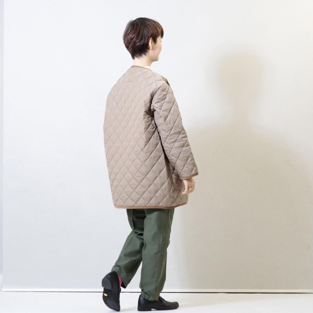 Barbourバブアー キルティングノーカラーコート | BLUEBEAT
