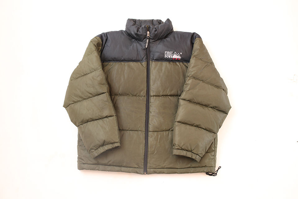 “First Down” Down Jacket Blue