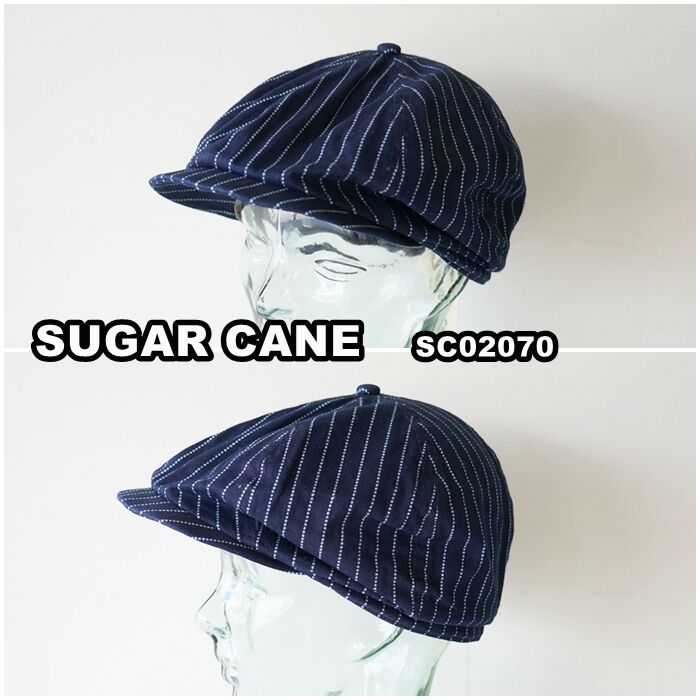 シュガーケーン SUGAR CANE 10ozデニム アップルジャックキャップ