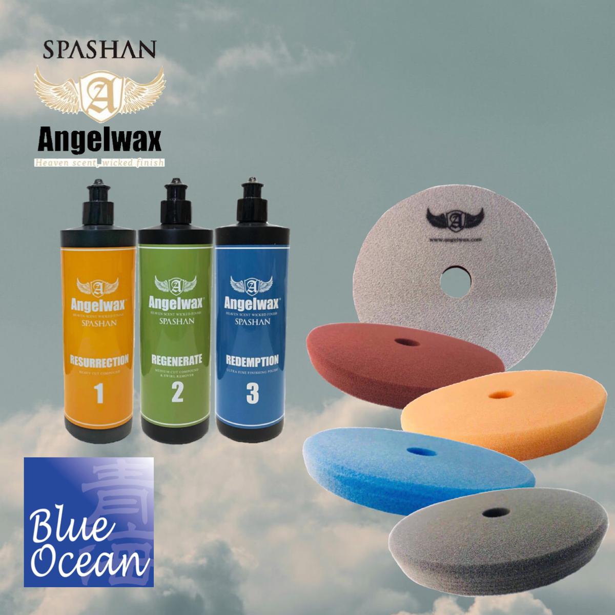 Angelwaxコンパウンド3種・スポンジパット4種セット | Blue Ocean ONLI... Angelwaxコンパウンド3種・スポンジパット4種セット | Blue Ocean ONLI...