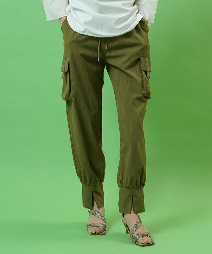 完成品 【未使用品】CYAN TOKYO ストレッチワッシャーカーゴジョガー