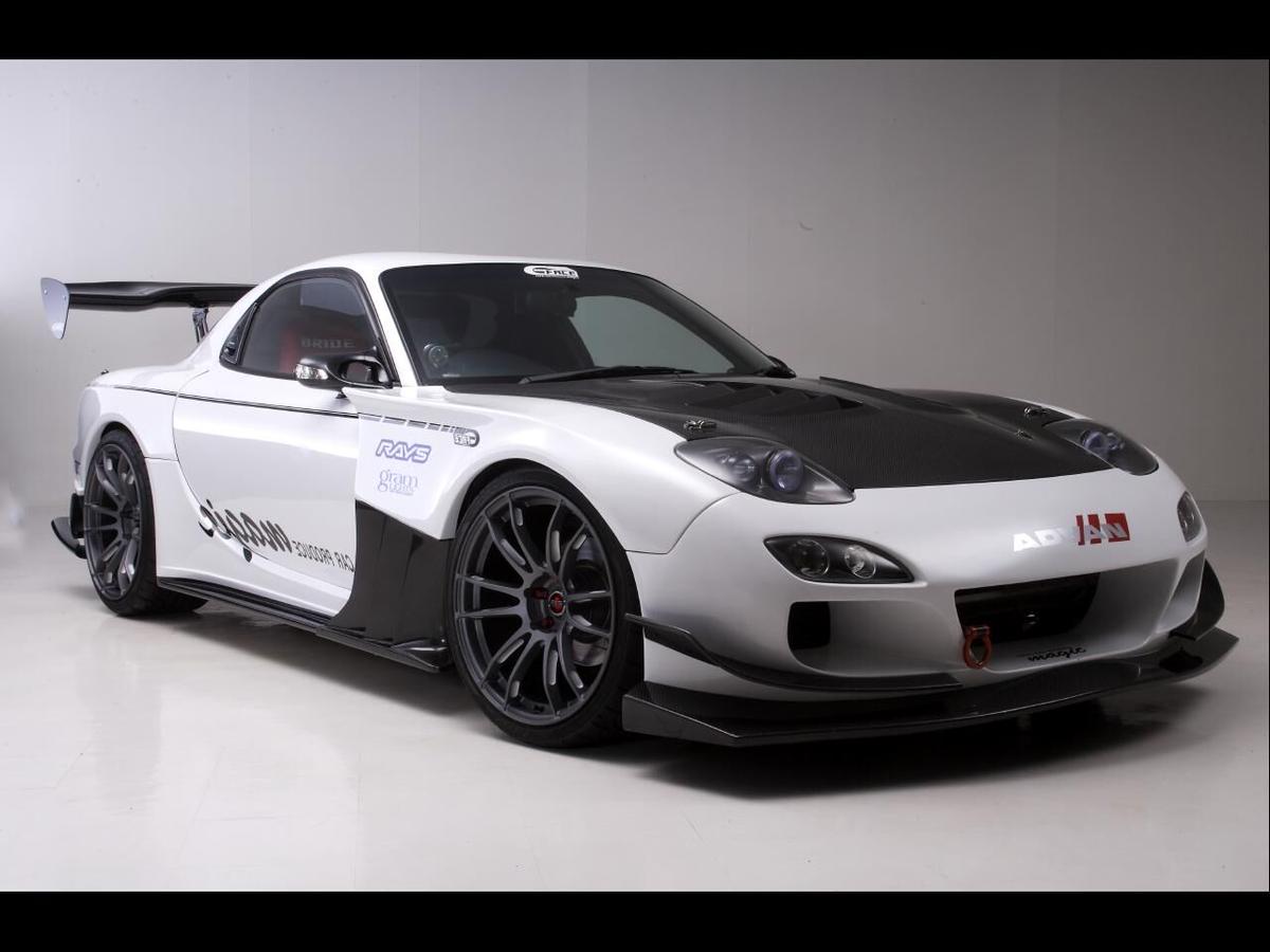 TCP MAGIC FD3S G-FACE エアロボンネット(フルカーボン) | Az