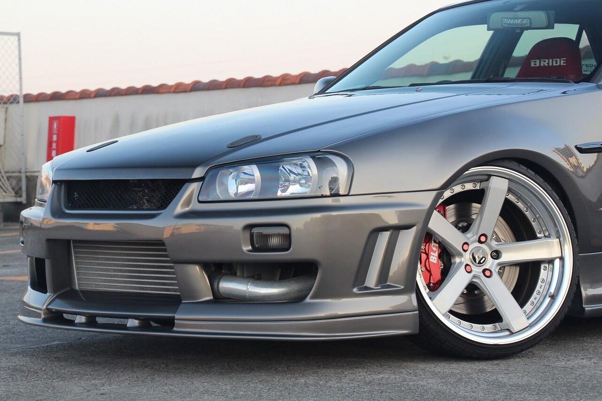 SHAFT AutoService ER34スカイライン4ドア用 タイプAエアロ3点キット