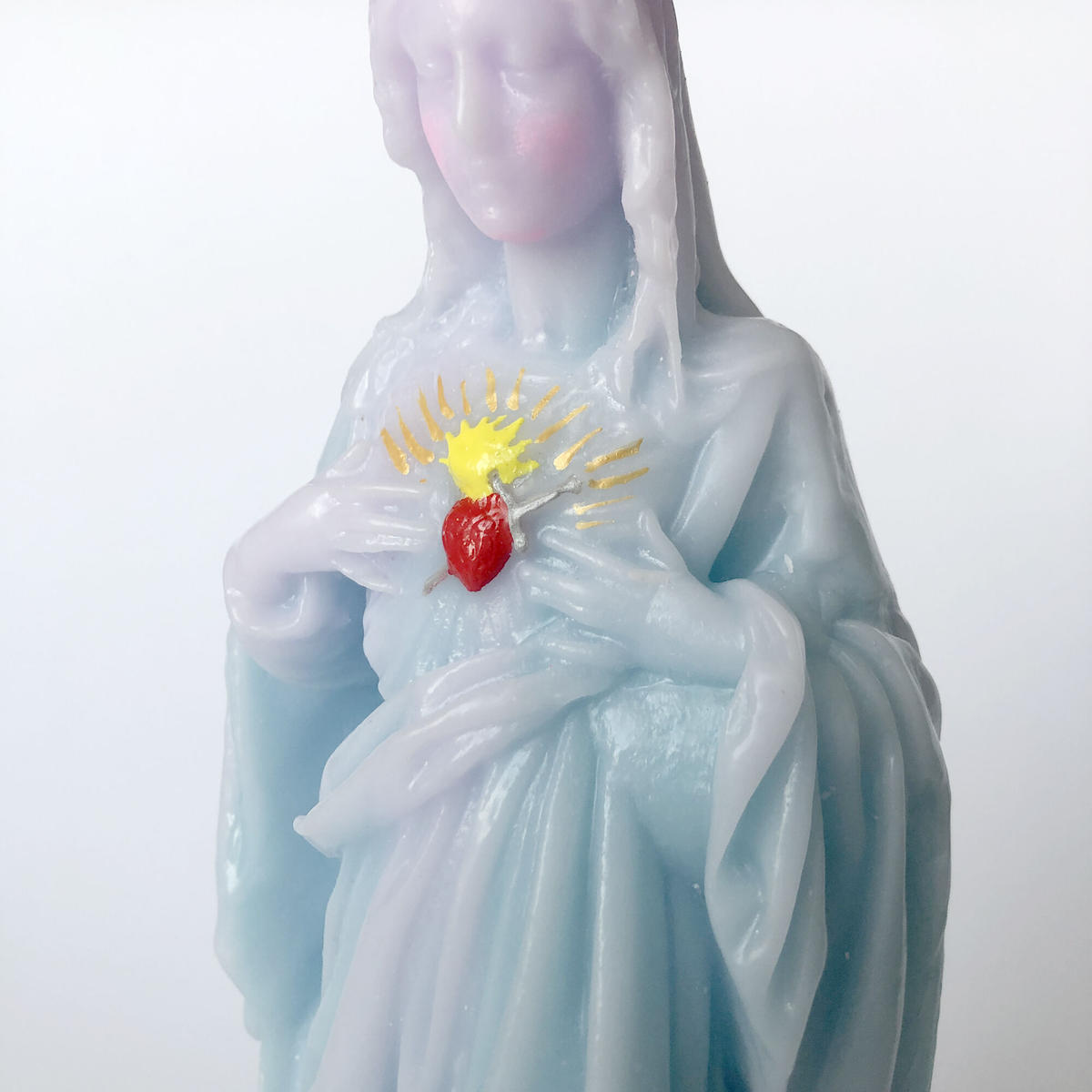 Em Zed Eych マリア像 大 ハート スペシャル M3 キャンドル