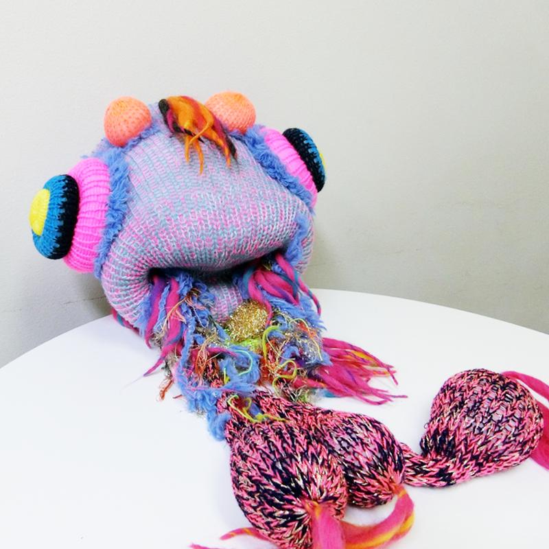 203gow ／Jumbo Knit PUKE [PINK] はちみせ （83）