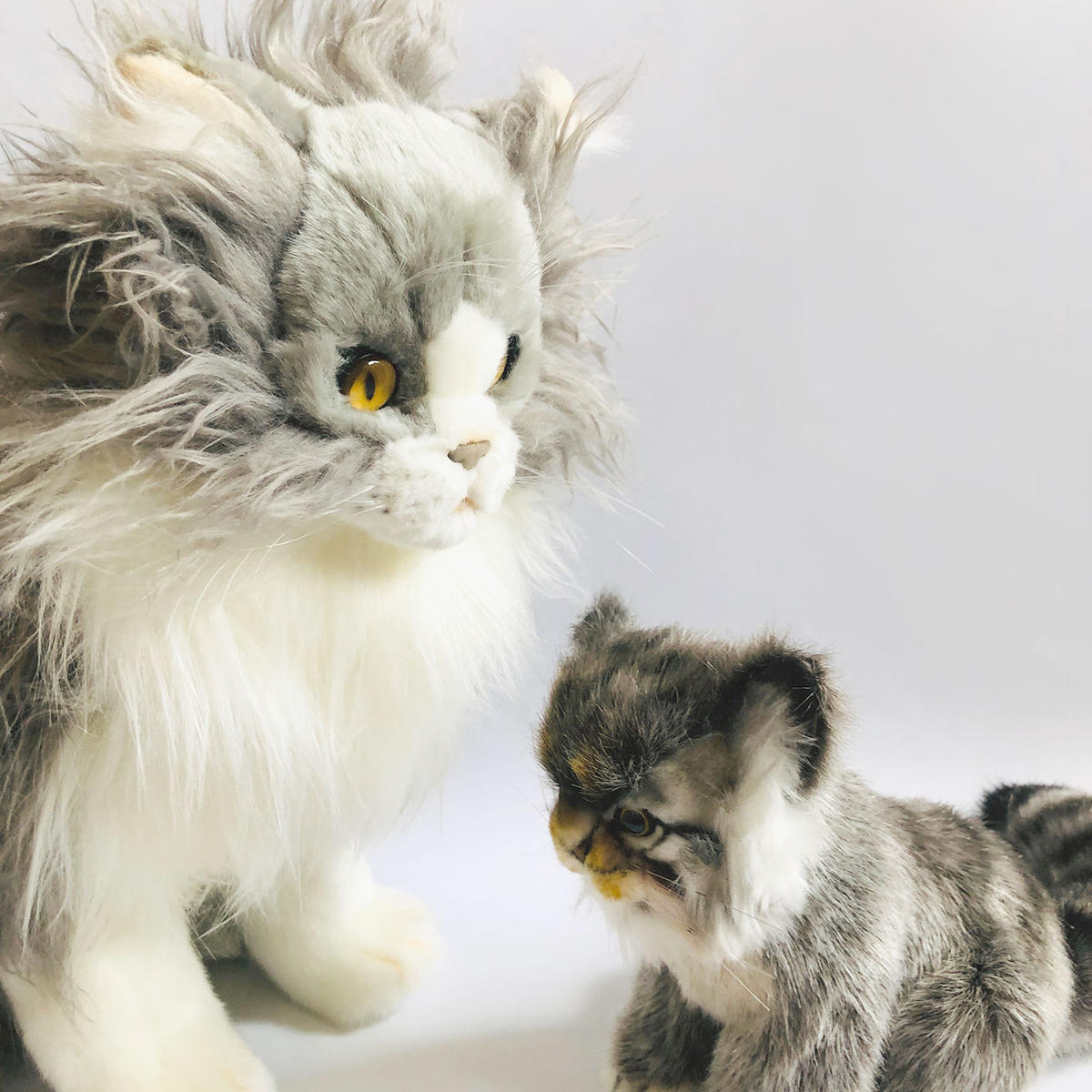 ノルウェージャンフォレストキャット　HANSA　ぬいぐるみ リアル 猫 ネコ ノルウェージャンフォレストキャット 35 | HANSA
