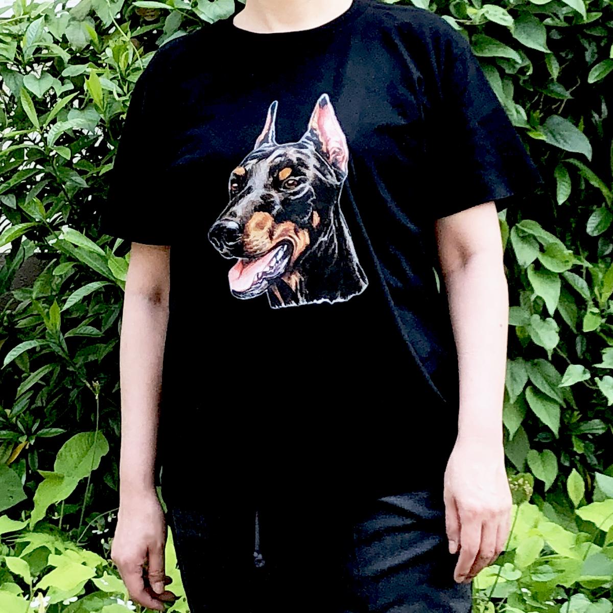 Original Dobermann Tee 2 Color はちみせ