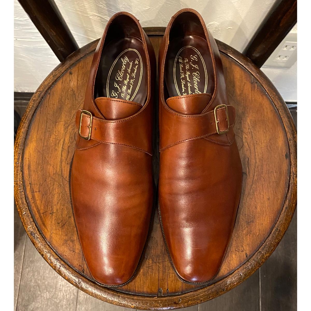 2021公式店舗 George ビジネス Cleverley ジョージクレバリー シングル