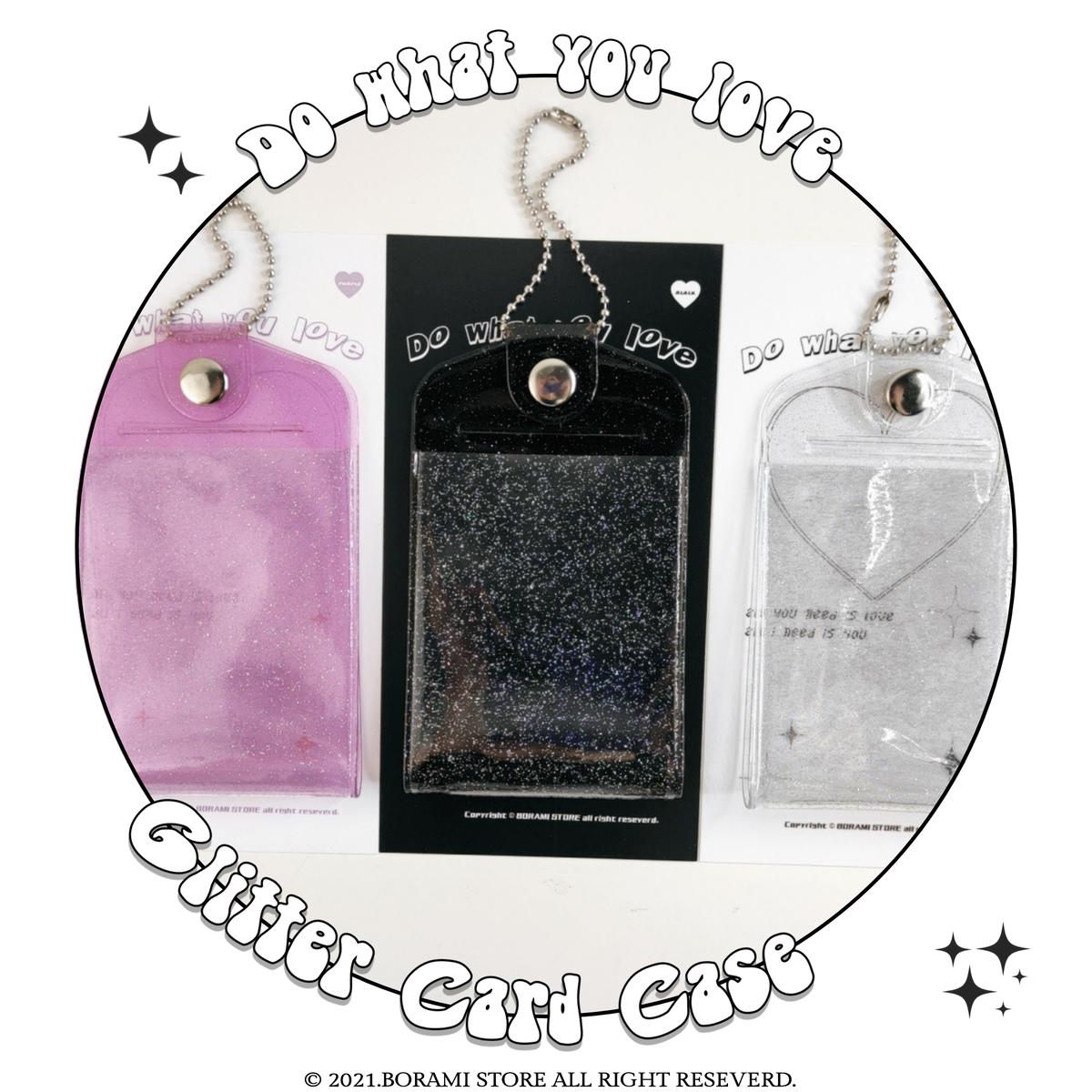 数量限定 Glitter Card Case ホログラム入り トレーディングカードホ