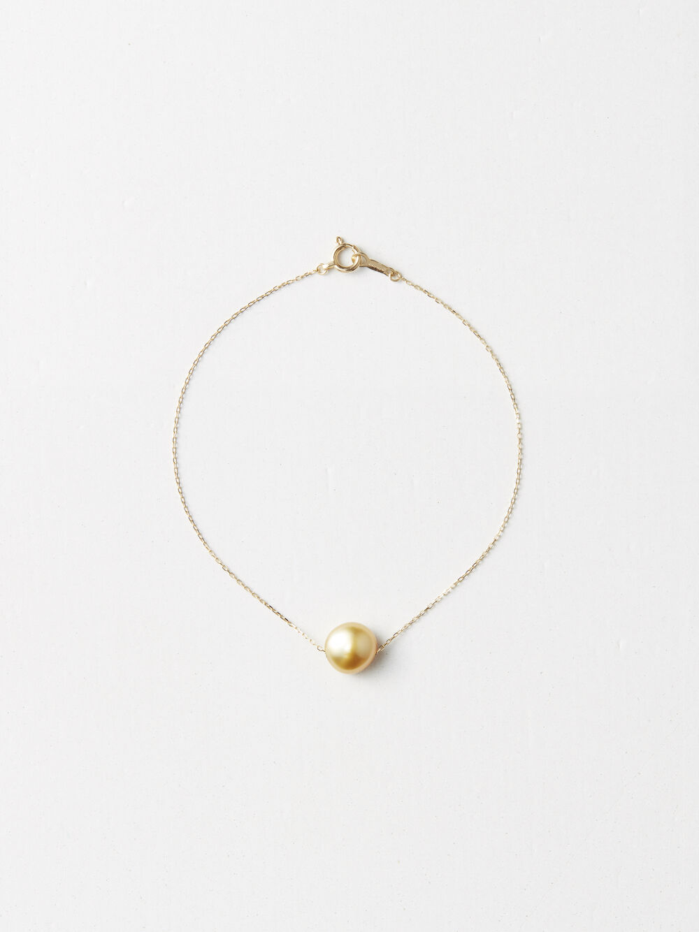Golden South Sea Keshi Pearl Bracelet | bororo ...