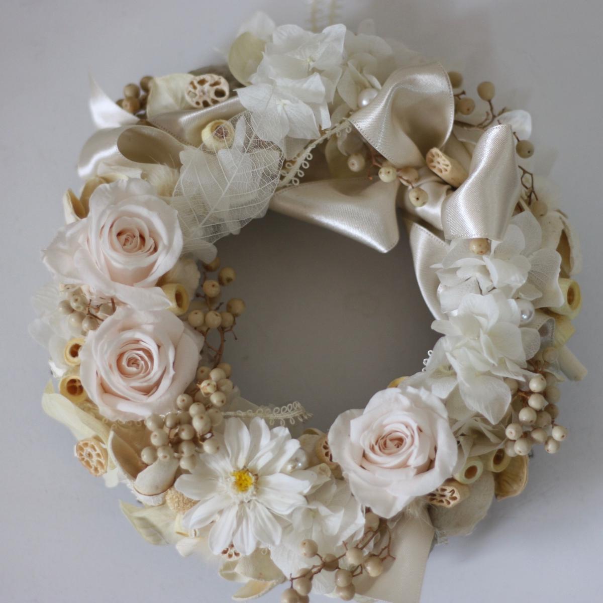 冬バーゲン☆】 ホワイトスターフラワーリース zppsu.edu.ph