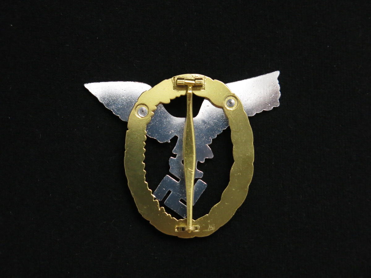 空軍パイロット記章 F.W.Assmann観測員章