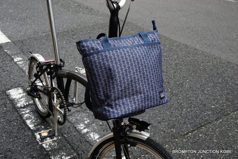 限定品]Brompton × Liberty Tote Bag 9L NAVY