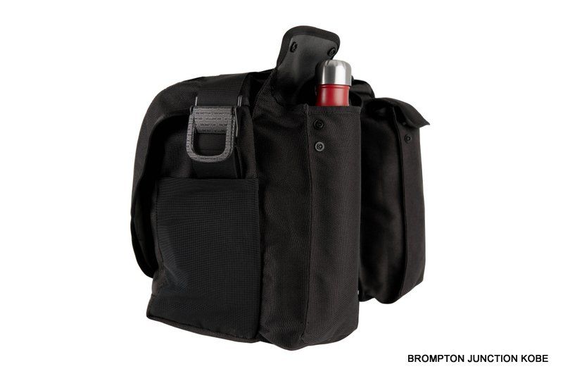 Messenger Bag 23L Black | BROMPTON JUNCTION KOB...