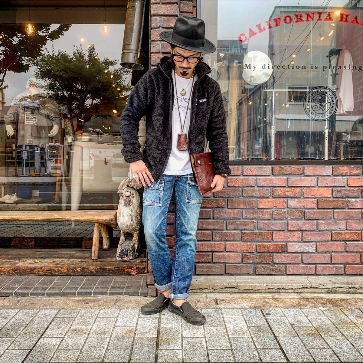 Patagonia ﾛｽｶﾞﾄｽﾌｰﾃﾞｨ California Harvest