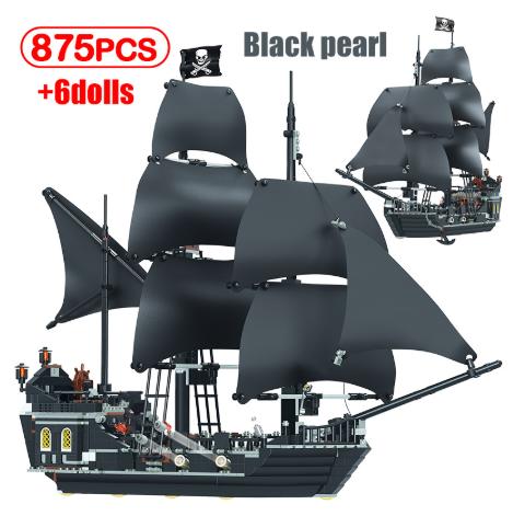 レゴ互換 ブラックパール号 パイレーツオブカリビアン 804ピース 海賊