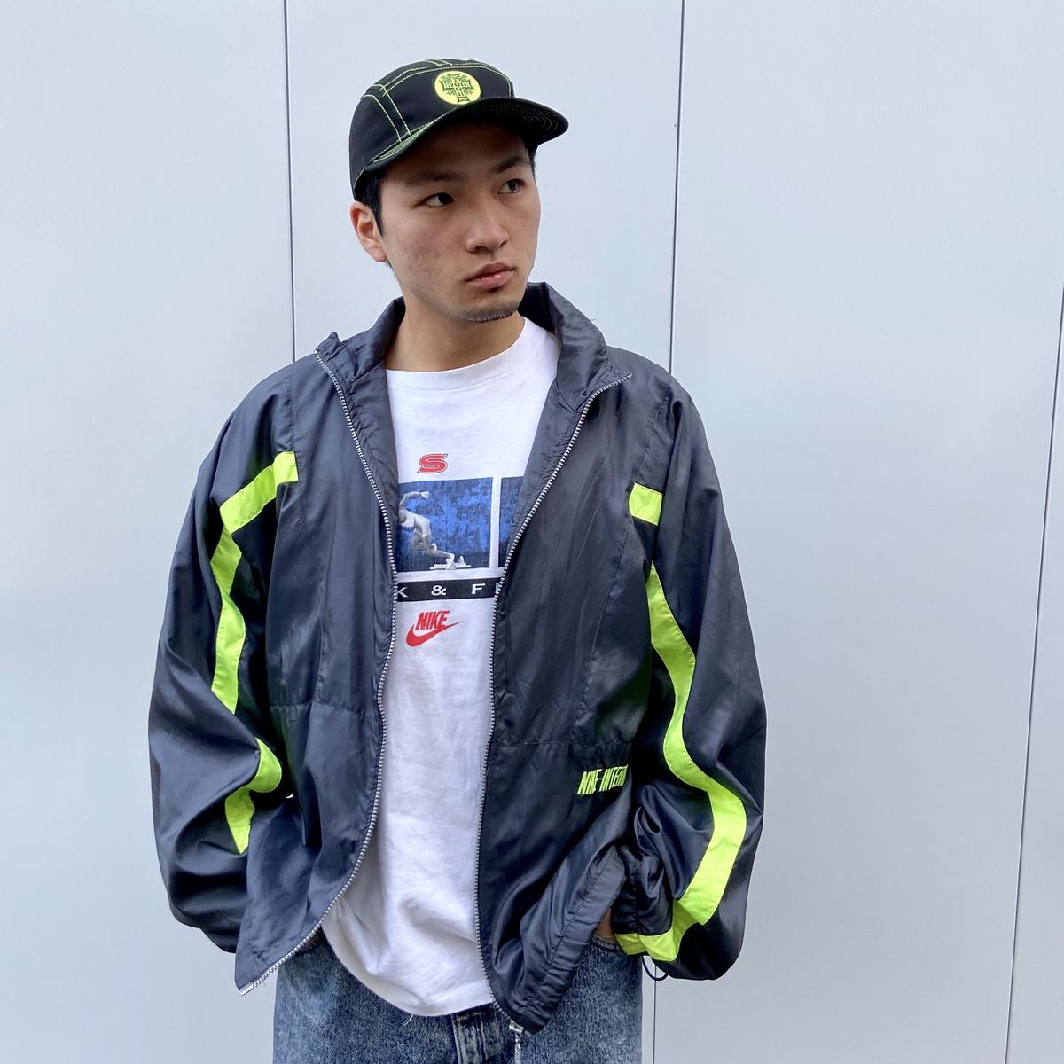 NIKE/ナイキ INTERNATIONALナイロンジャケット 90年前後 (USED)