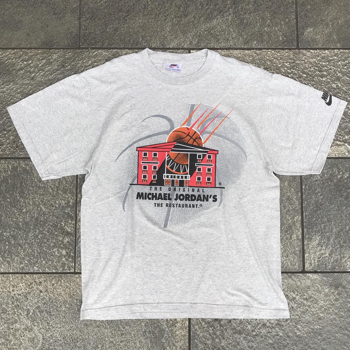NIKE/ナイキ マイケルジョーダンレストランTシャツ 90年代 (USED