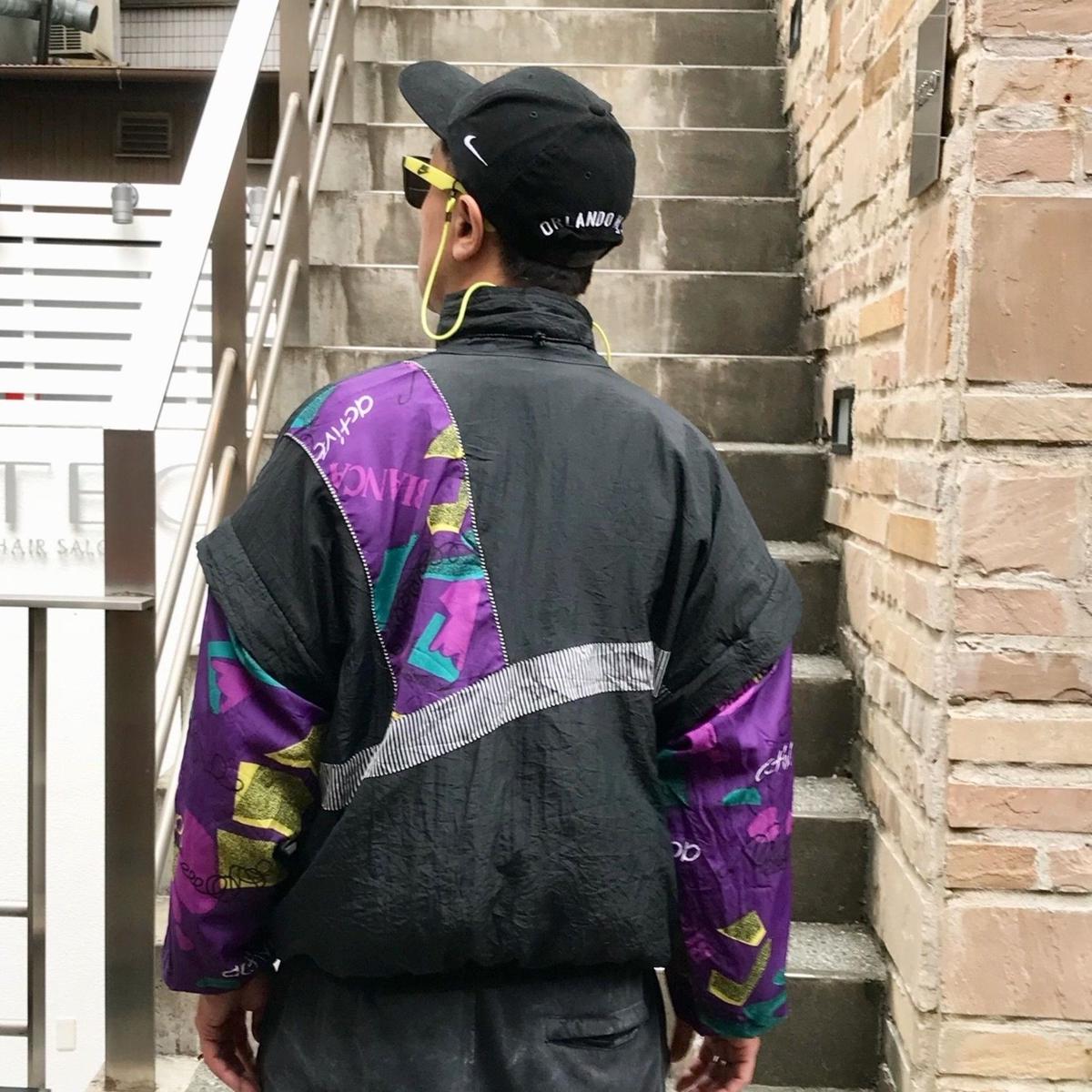 SERGIO TACCHINI/セルジオタッキーニ 袖脱着 ナイロンジャケット 90