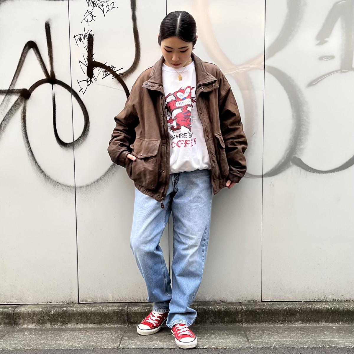 Timberland/ティンバーランド レザーボンバージャケット 90年代 
