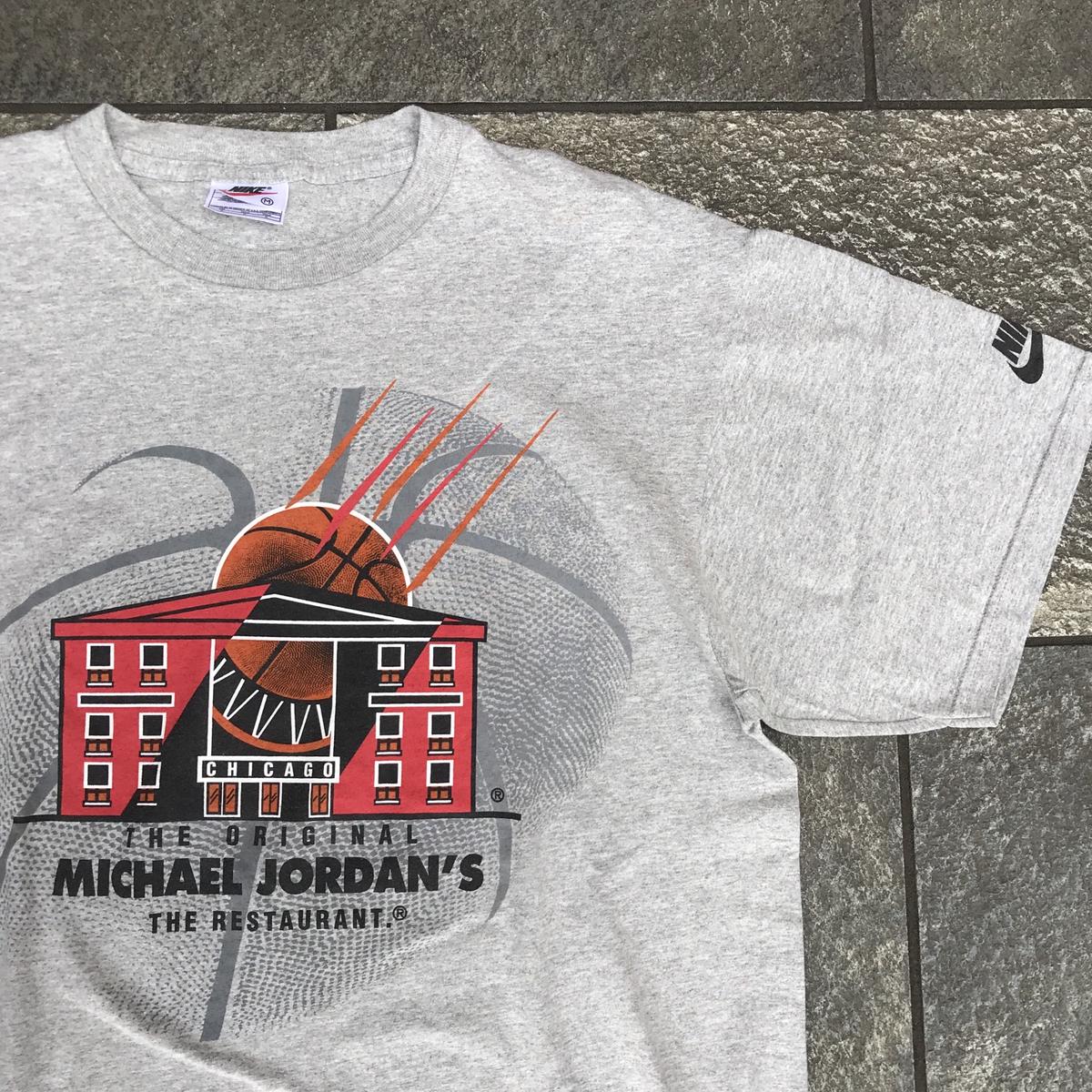 NIKE/ナイキ マイケルジョーダンレストランTシャツ 90年代 (USED