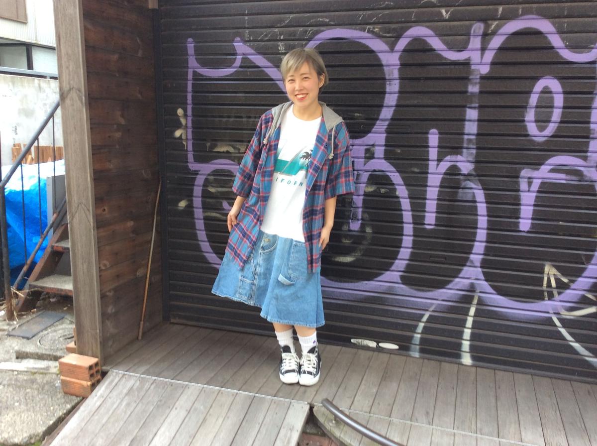 Remake リメイク Tシャツワンピース Remake Chameleon Wear