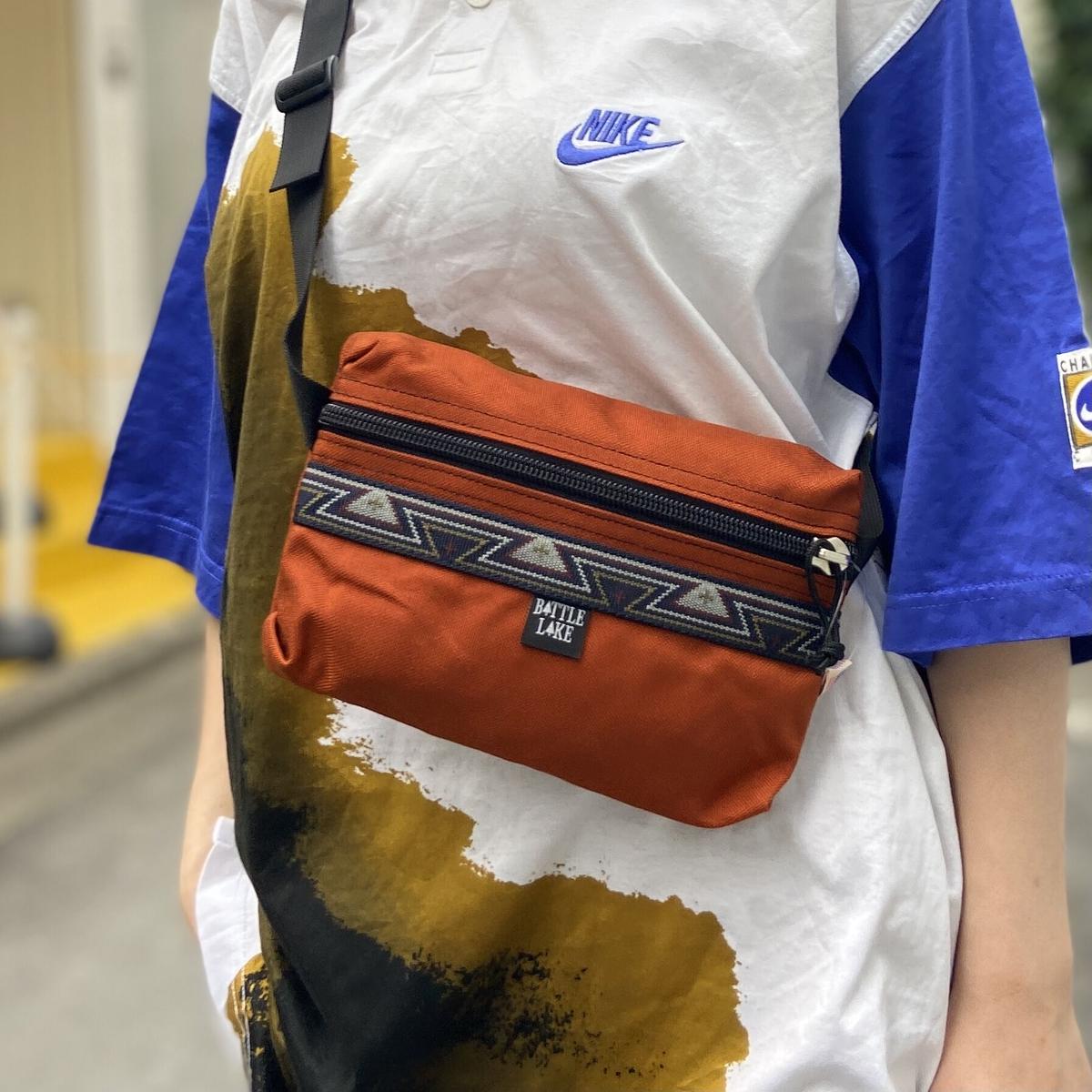 BATTLE LAKE/バトルレイク スモールショルダーバッグ Made In USA (NEW)