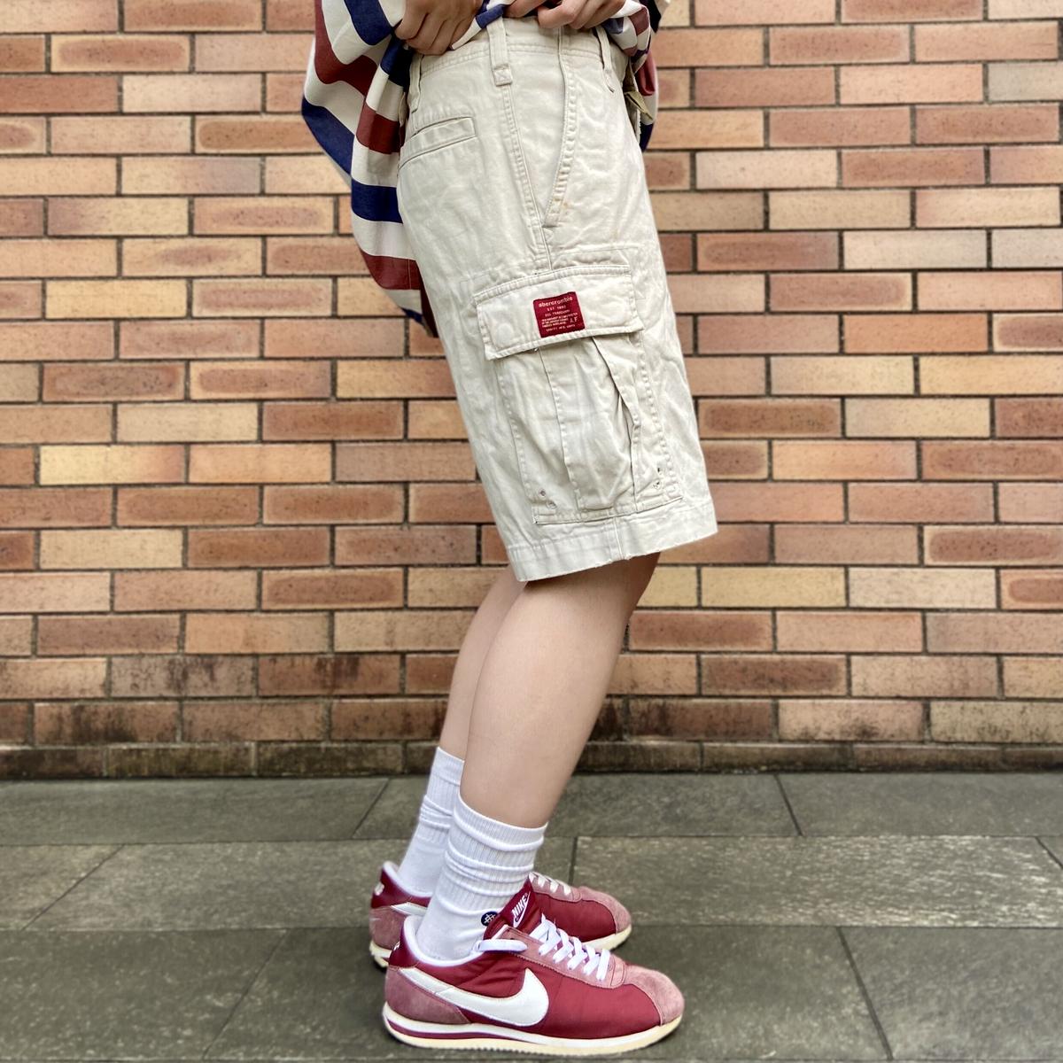 90s アバクロ ナイロン カーゴショーツ y2k c-boy - 通販 - toptelha