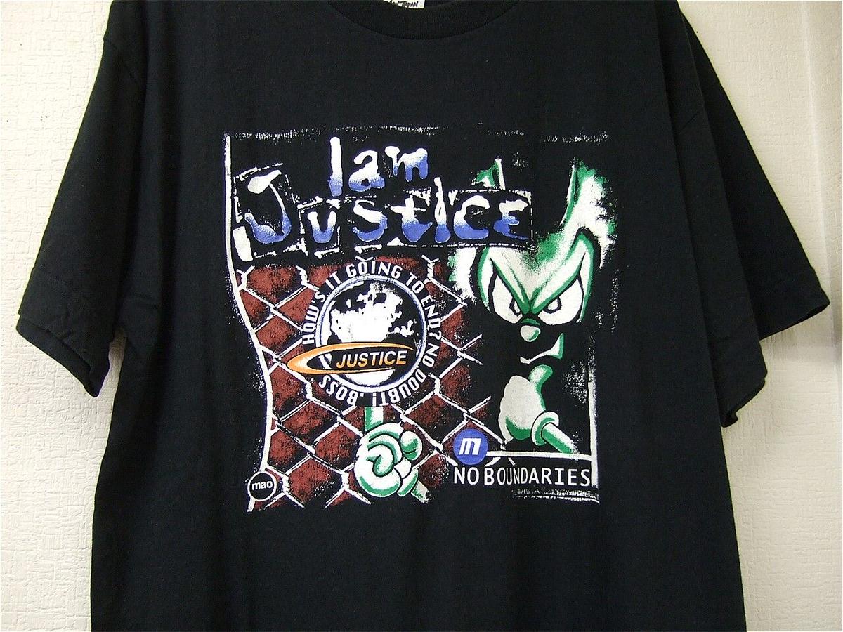 武藤敬司 I am Justice Tシャツ サイズ表記なし（M～Lサイズ程度）