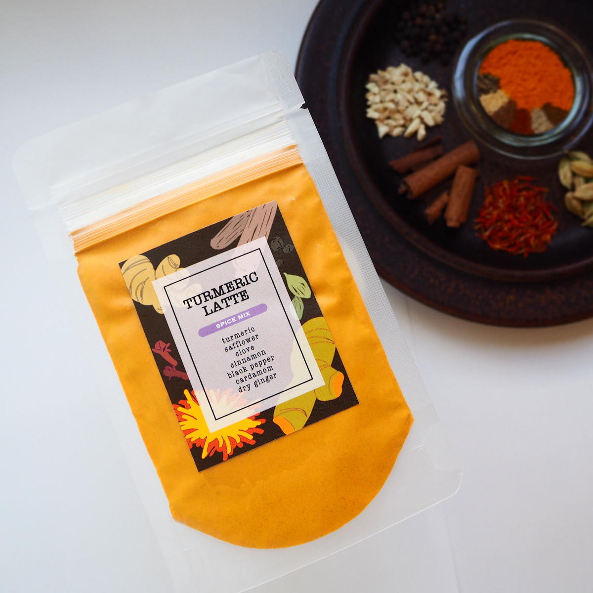 毎朝の1杯に ターメリックラテの素 Mix Spice Chance The Curry