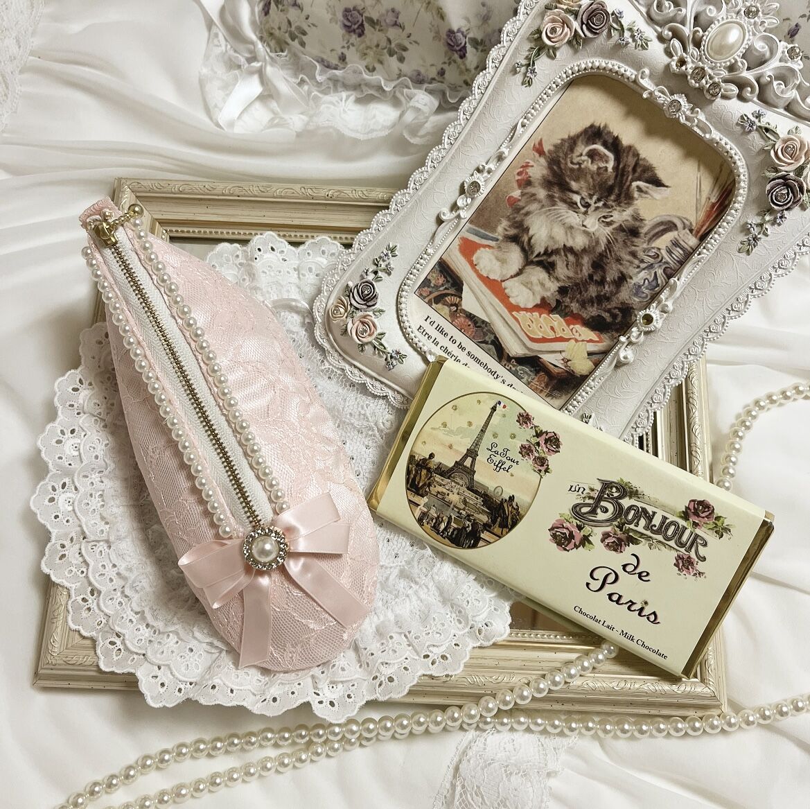 Ballet shoes pen case (No,3) Chape.