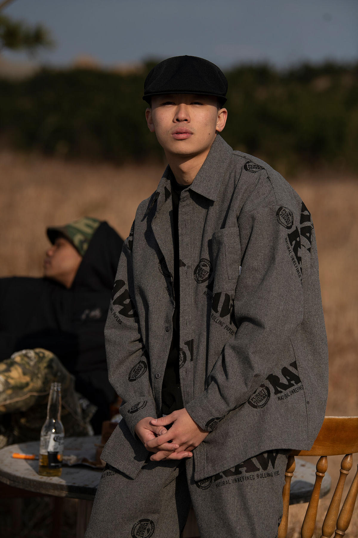 Interbreed×Raw コラボセットアップ