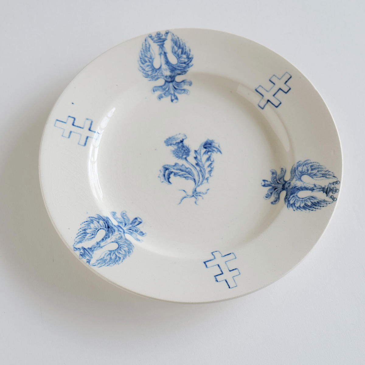 Luneville リュネヴィル ロレーヌ十字 アザミ 王冠鷲 スーピエール