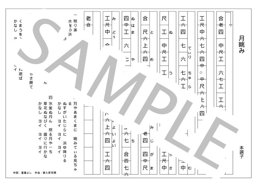 月眺み 普久原 恒勇 チバりよ三線教室 沖縄三線しっぽ屋