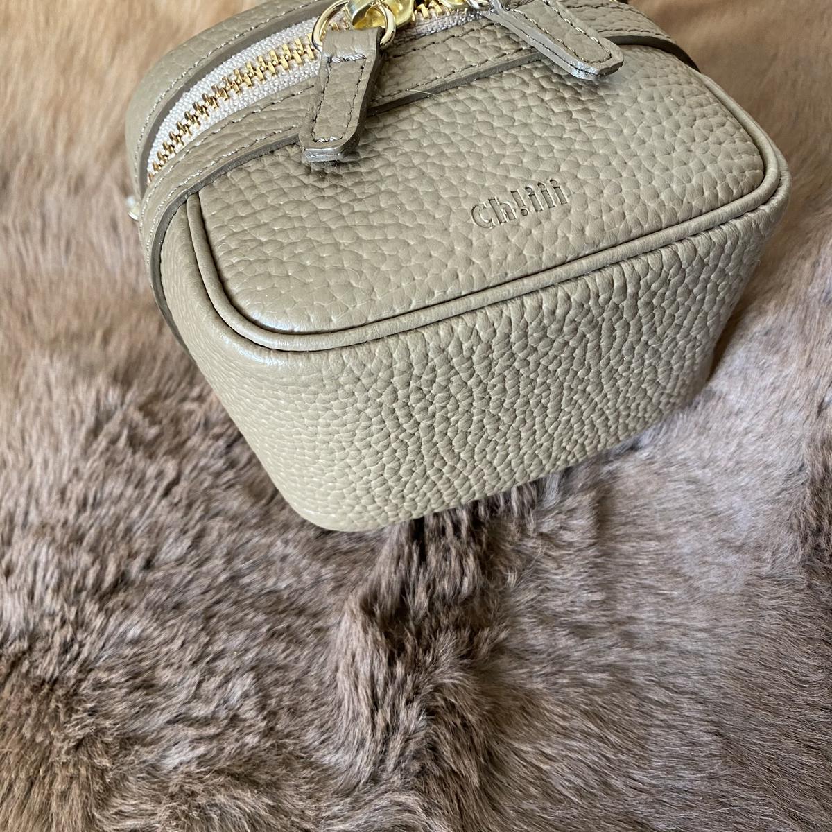 chiiiibag マイクロバニティ パイソン