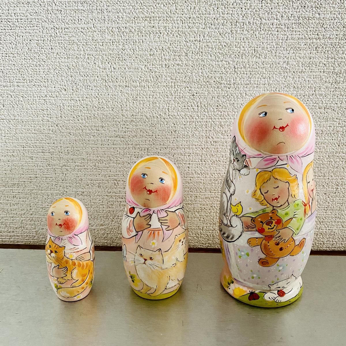 イリーナ ヴァトゥルーシキナ作マトリョーシカ 子守唄 ちくちくバルト舎