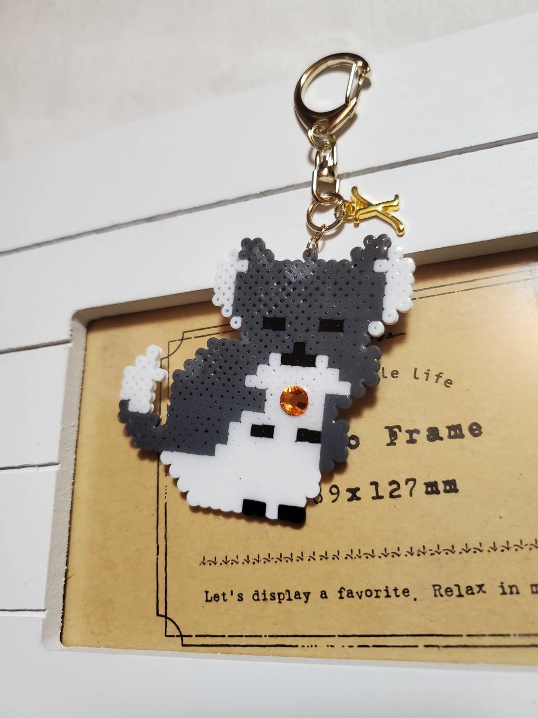 受注制作 チンチラキーホルダー ちらハウス